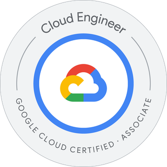 Google Certified Associate Cloud Engineer Badge